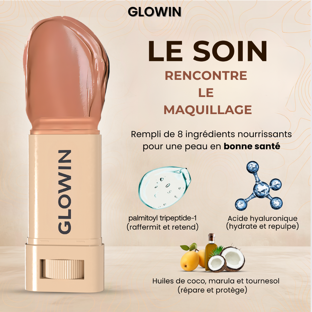 Baume Teinté Sérum-GLOWIN
